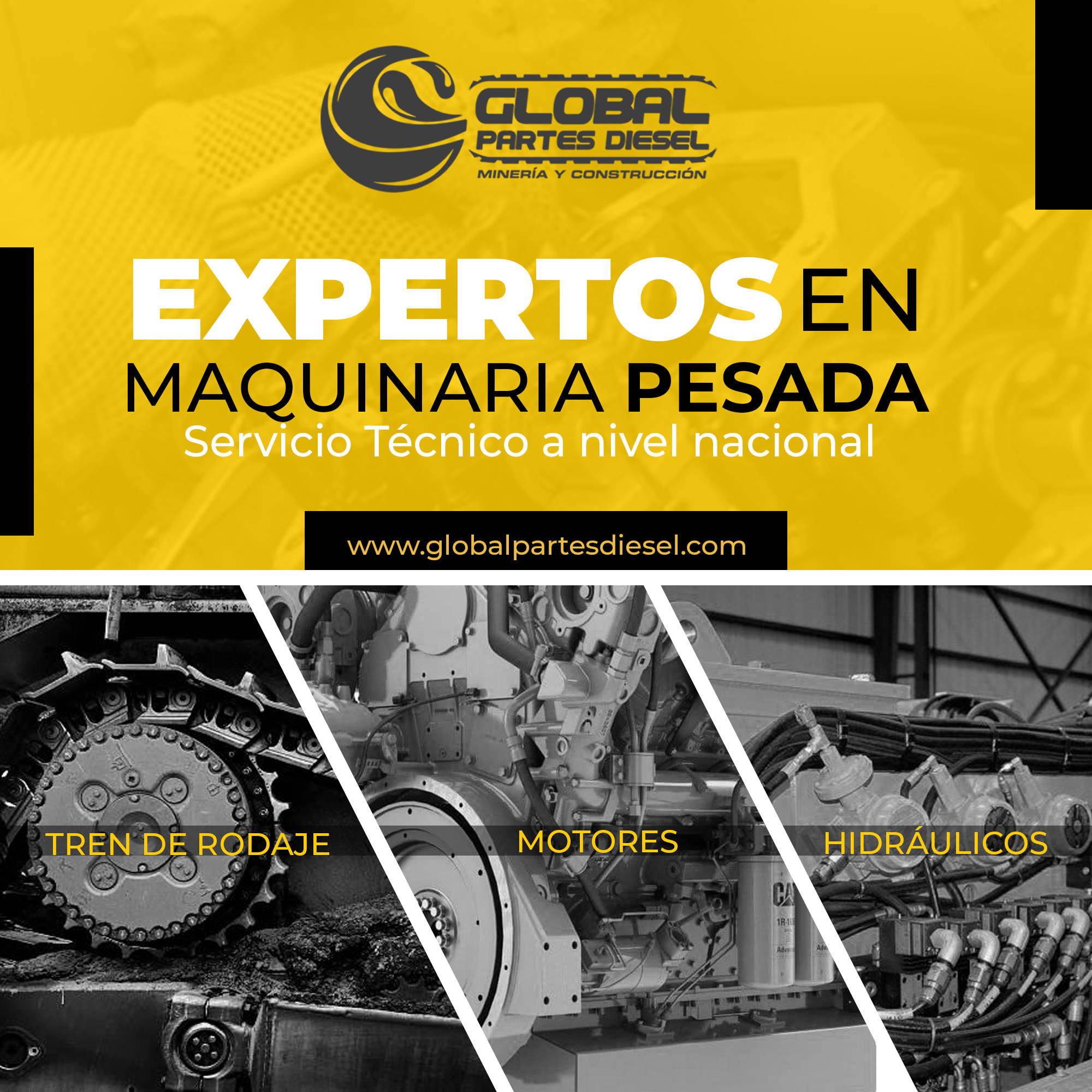 Reparacion y mantenimiento para maquinaria pesada