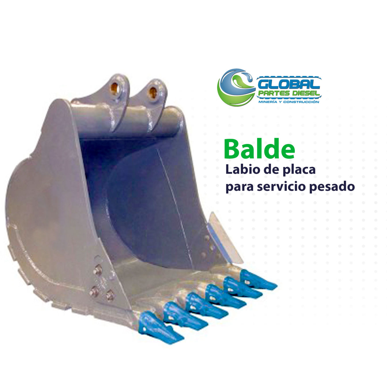 Balde excavadora