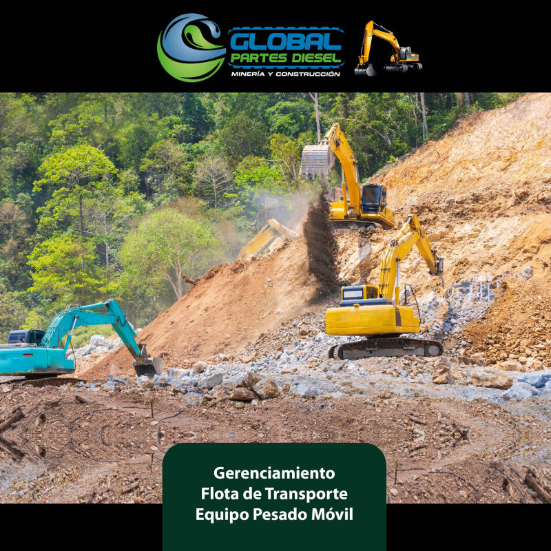 Gerenciamiento Flota de transporte y equipo pesado movil